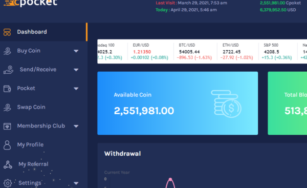 Script Cpocket Crypto Wallet NULLED 2023