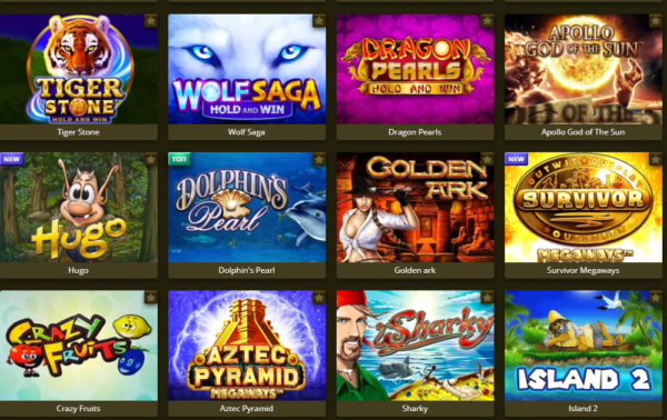 Licensed slot machines for online casino games html5