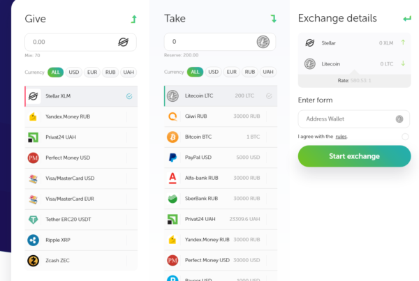 The script of the currency exchanger. The open source code has been deciphered