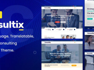 Consultix - Business Consulting WordPress Theme