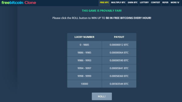 Bitcoin Faucet Script Freebitco.in Clone