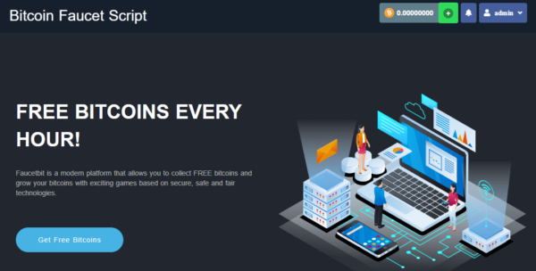 Bitcoin faucet script Nulled