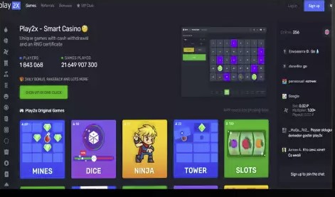 NUEVO Script de Plataforma de Casino Criptográfico Play2x