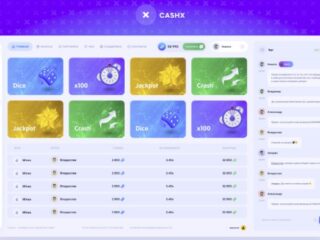 CashX de juegos de azar con script PHP